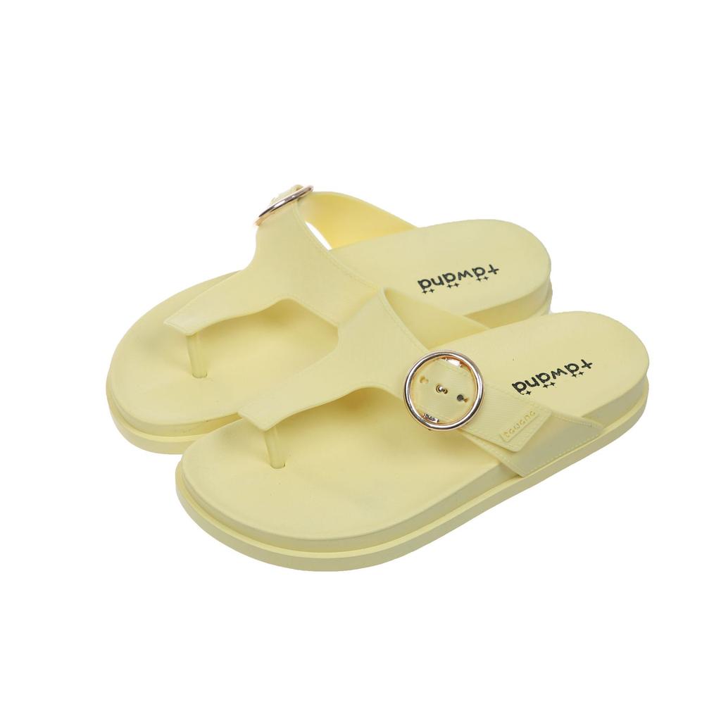 Fashion Ladies' New Slippers Buttons Flat Bottom Fashion Comfortable Casual Outdoor Slippers Fashionable and Trendy Convenient