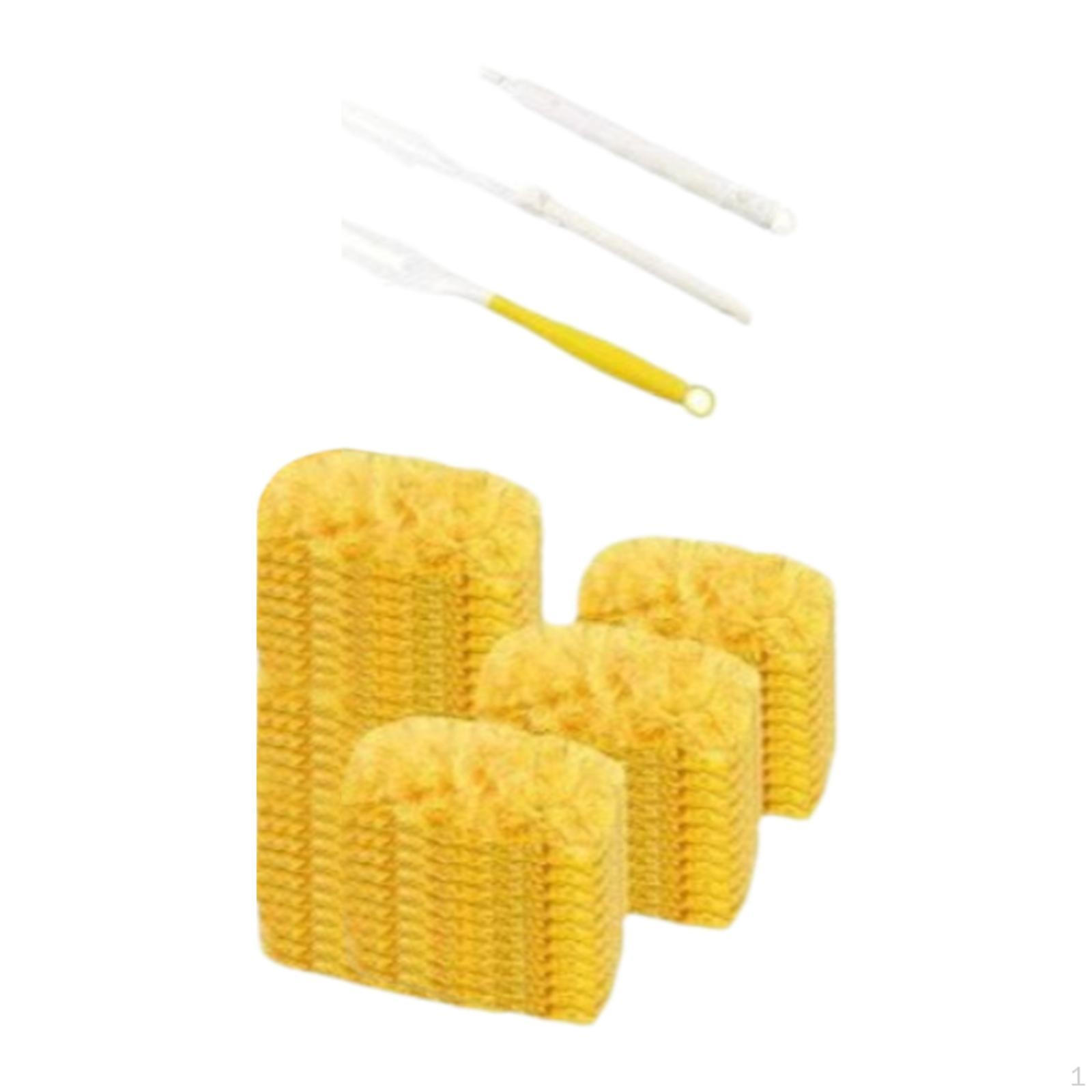 

30 шт. Сменные насадки для пыли, Инструмент для уборки, Мультиповерхностные, Эффективные накладки 360°, Сменная головка для