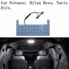 LED 6000K Car Interior Reading Lights Rear Dome Light for Toyota C-HR Prius Hiace RAV4 Reiz Mark X Yaris Vios