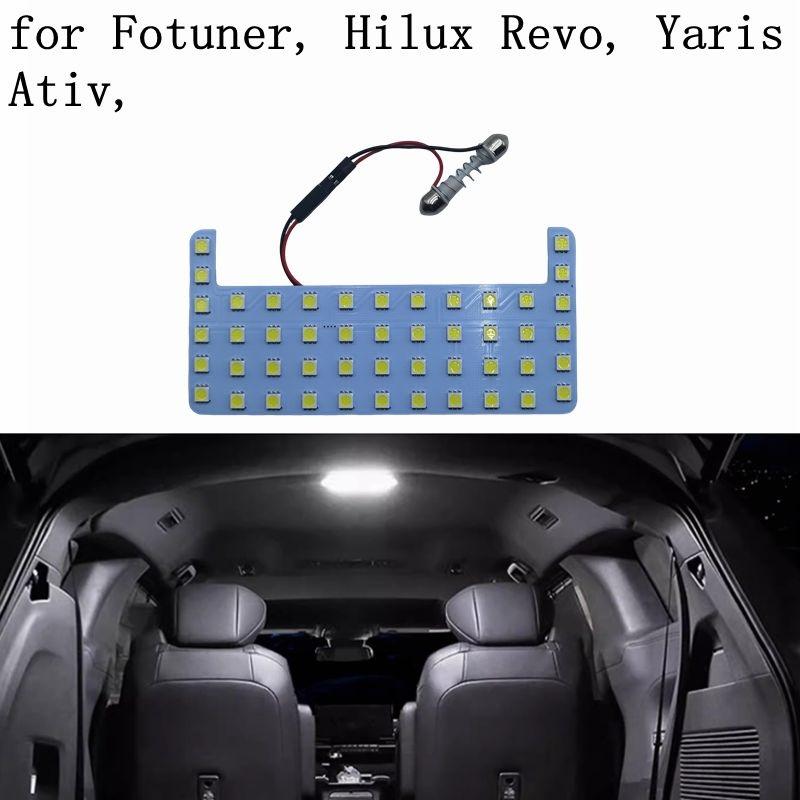 LED 6000K Car Interior Reading Lights Rear Dome Light for Toyota C-HR Prius Hiace RAV4 Reiz Mark X Yaris Vios