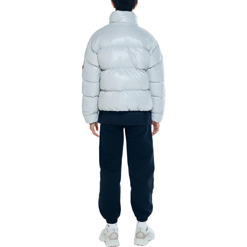 FILA FW22 Down Jacket Unisex Silver Gray FS2DJE4108X-LGY