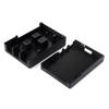 Aluminum Case Stripe Grooved Surfaces for RPi 5 Metal Enclosure with Built-In Cooling Fan Heatsink Pad