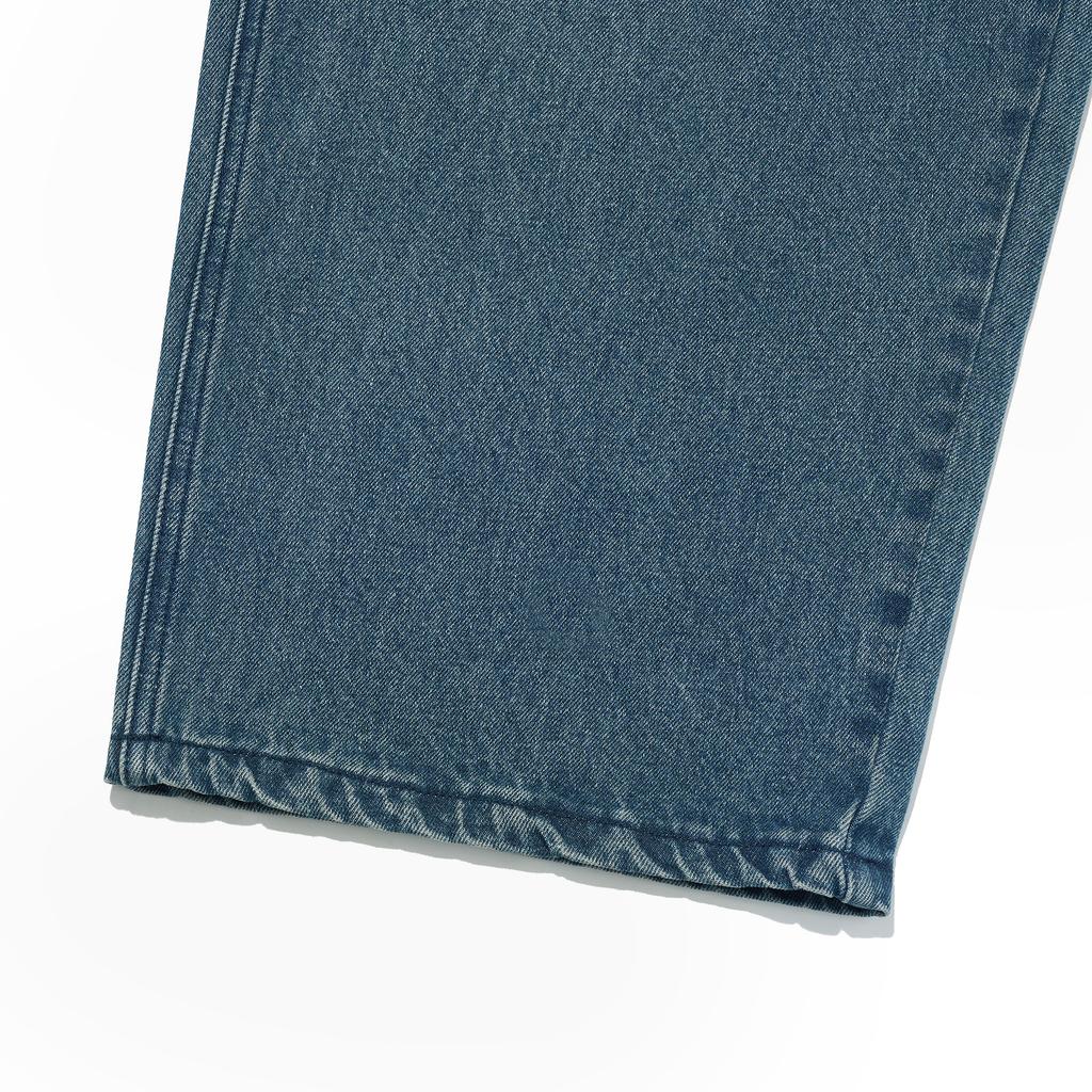 FILLUMINATE Washed Denim Cargo Pants - Indigo