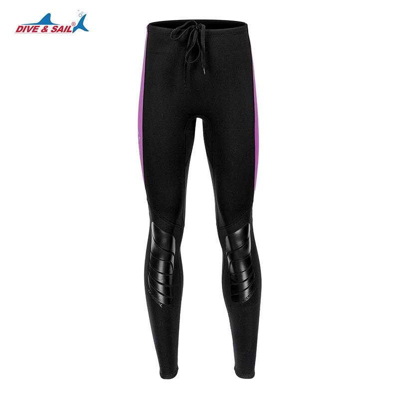 Diving Suit 3MM Split Pants Warm High-waist Cold-proof Snorkeling Swimming Surfing M