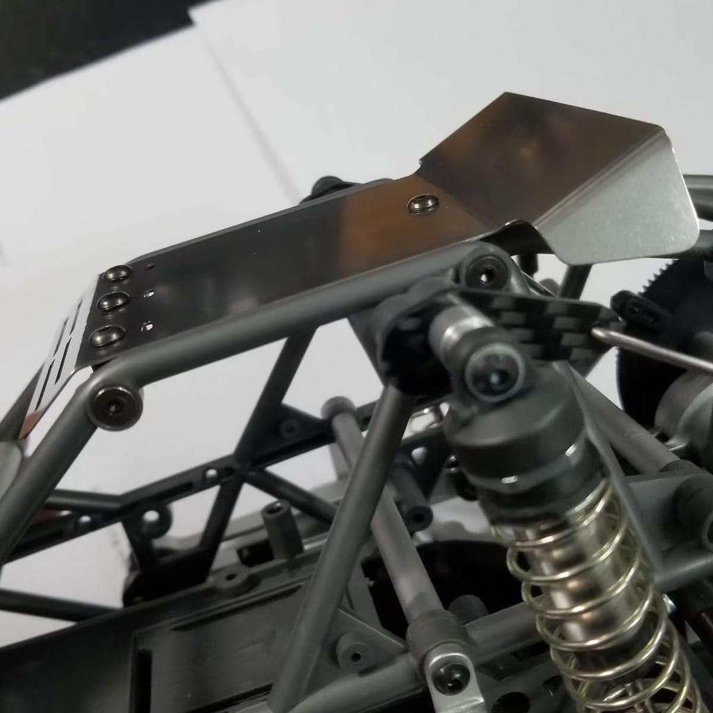 KF RC OP Parts Stainless Steel Roof Wing Plate for Tamiya 1/10 BBX BB-01 Chassis