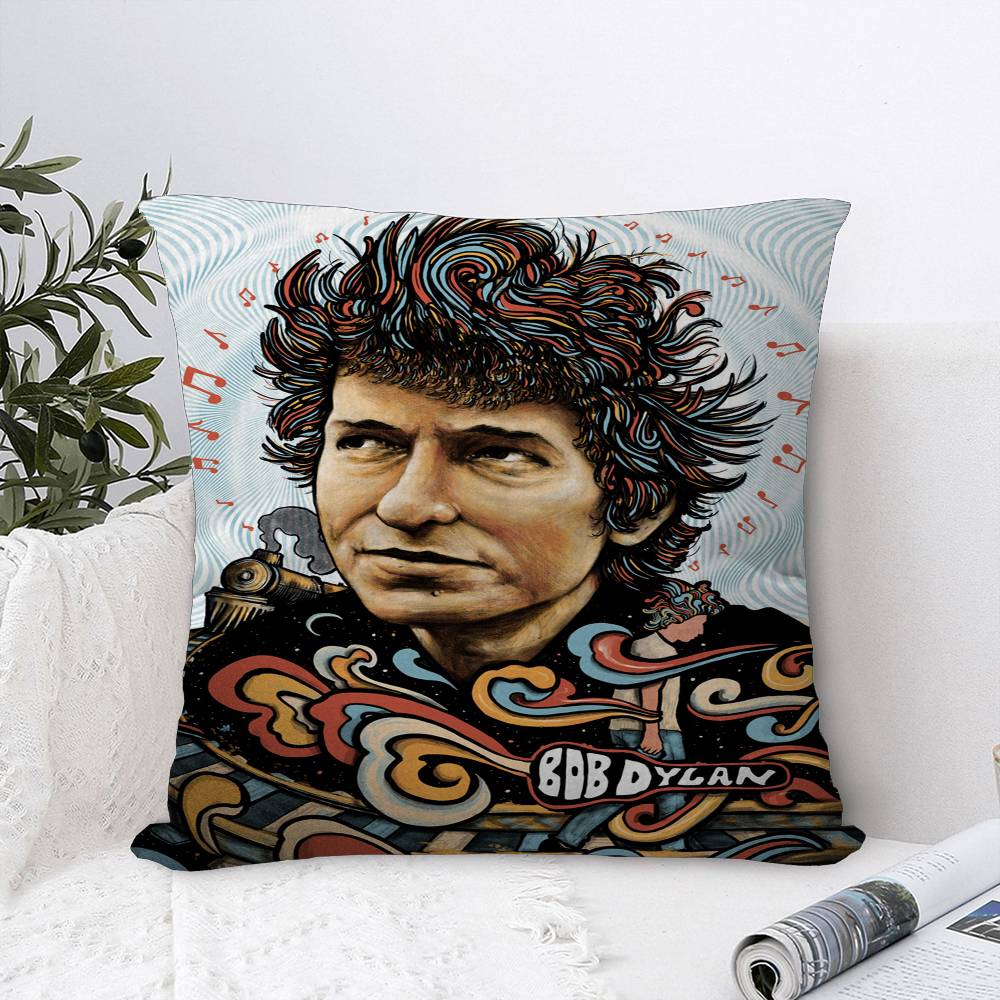 Singer B-Bob Dylan Rapper Personalized Pillow Cover Kids Bedroom Wild Party Decor Pillowcase Kid Birthday Shower Gift