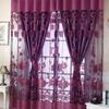 Full Shading Window Tulle Simple Modern Tulle Sheer Curtain European Style Sheer Curtain Tear Resistance for Living Room