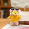 10cm Honey Dog Bear T-Shirt Doll Dress-Up Outfit with Chenille Stems Toy Clothes Keychain.