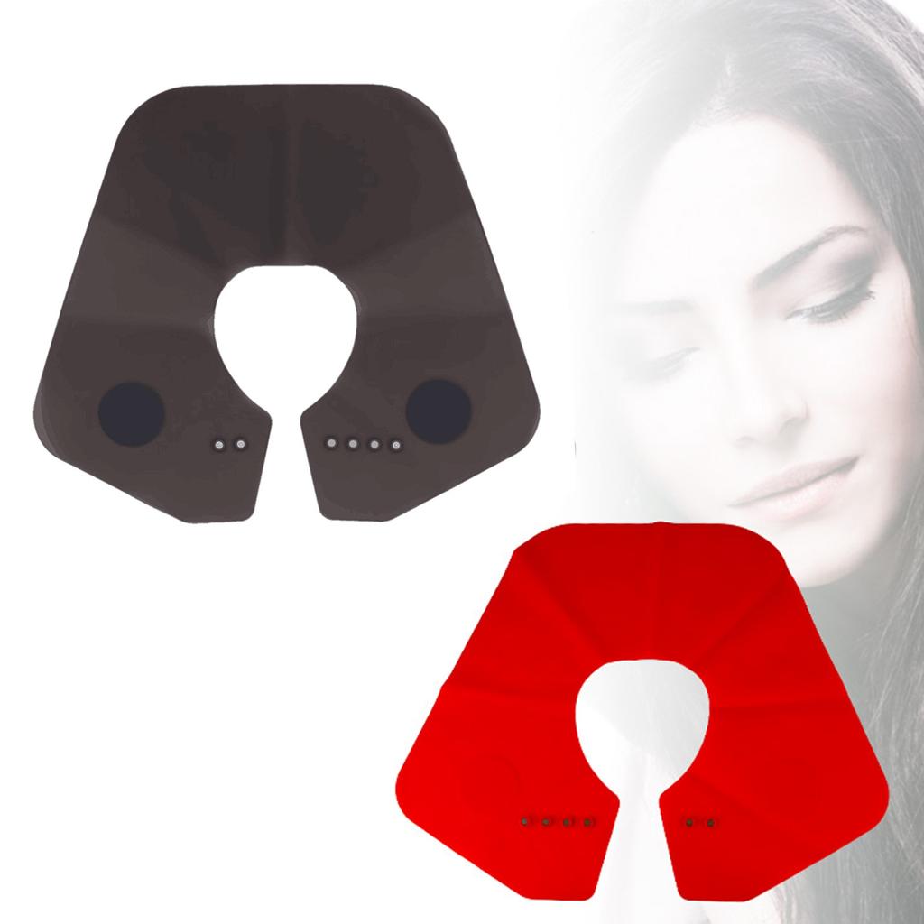 Hair Dyeing Shawl Water Resistant Oil Resistant Silicone Hair Dye Hairdressing Cape for Hair Salon