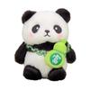 Panda Soft Plush Toy Keyring With Short Pile Fabric For Bag Ornament Collectible