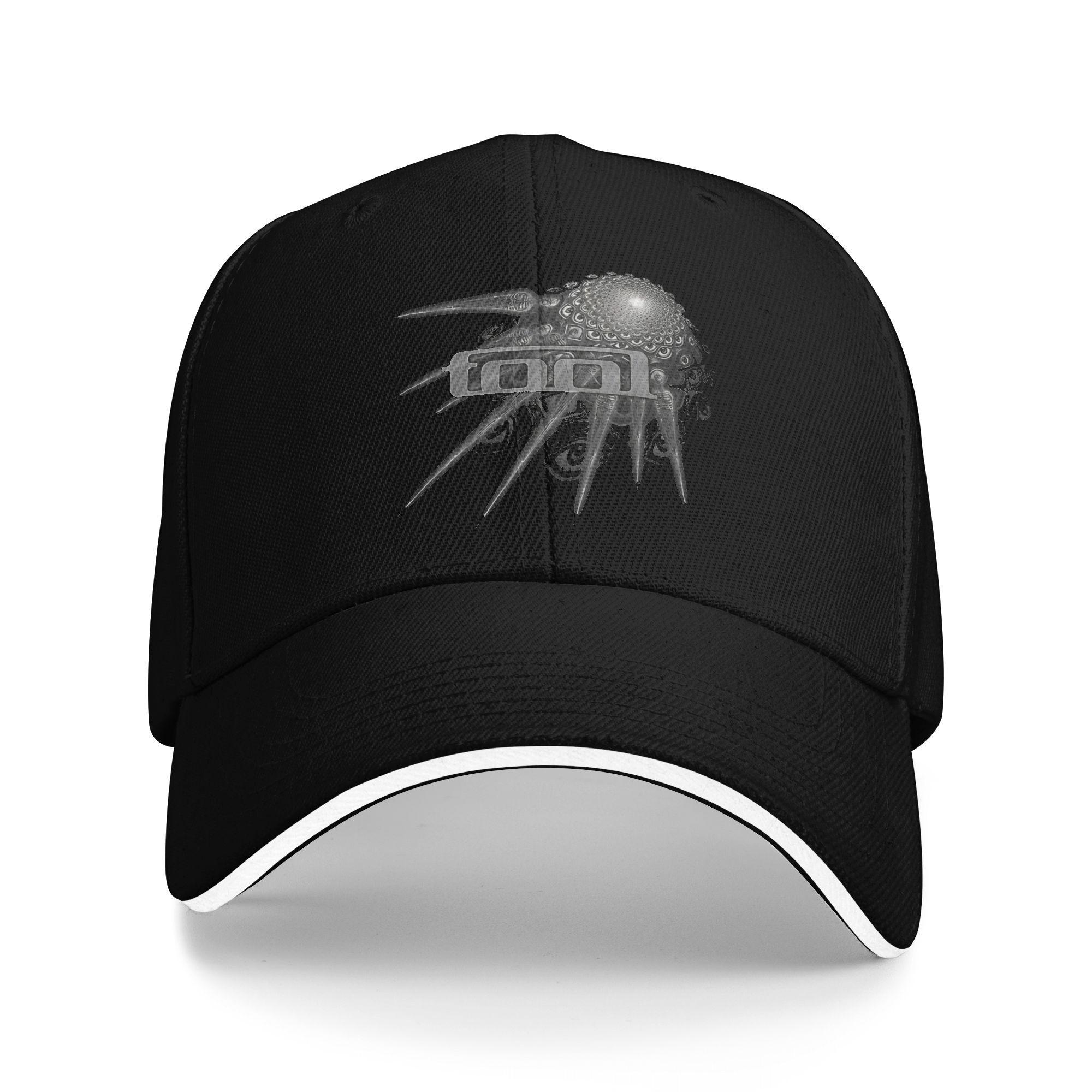 Heren Dames Tool Band Rock Zandkleurige Pet , Vintage Baseballpetten Snapback Petten Zon Hoed Verstelbare Visserij Hoed Nieuw One Size