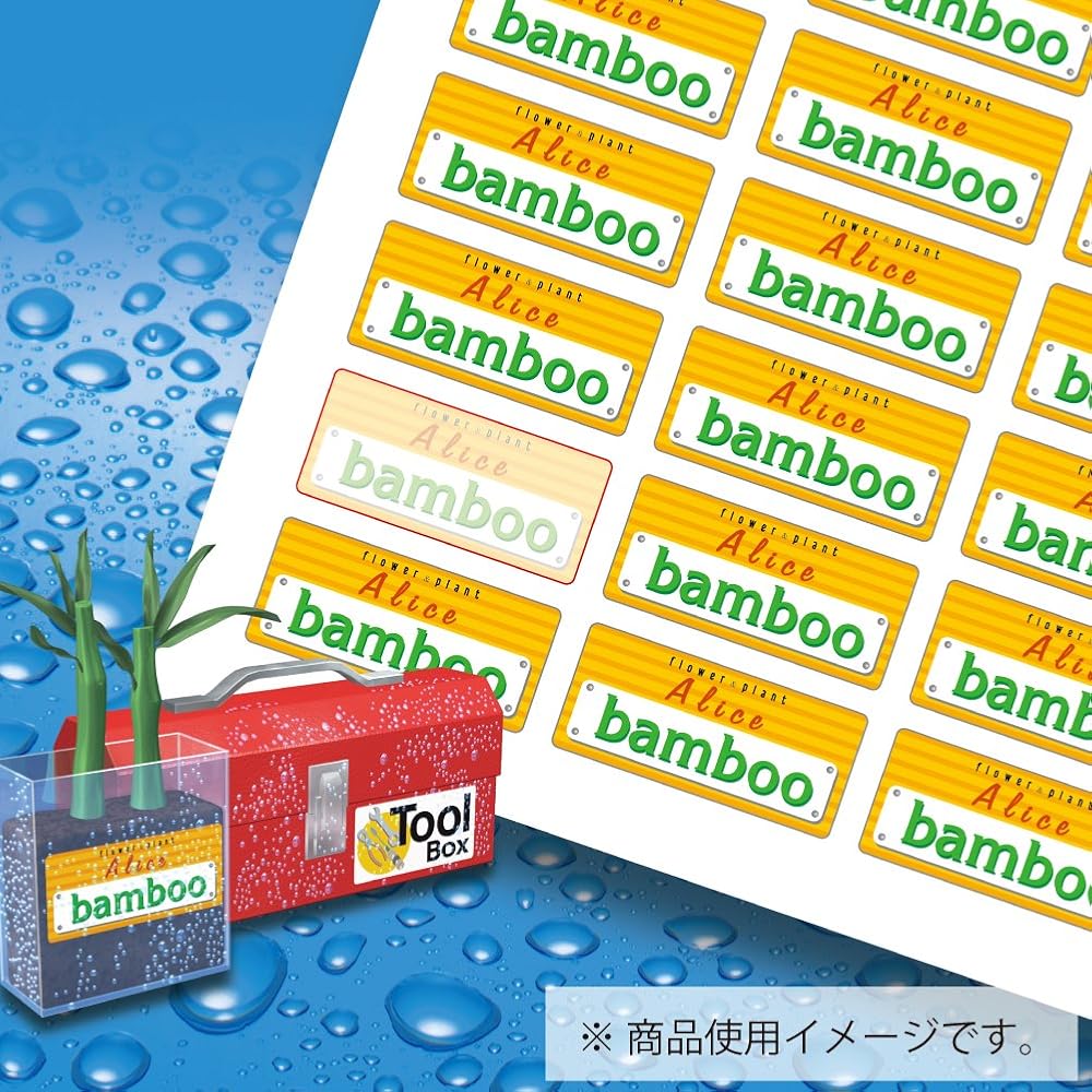 KOKUYO (KOKUYO) Color Laser Color Copy Water Resistant Labels, 27 Sides, 20 Sheets, LBP-WP6927N