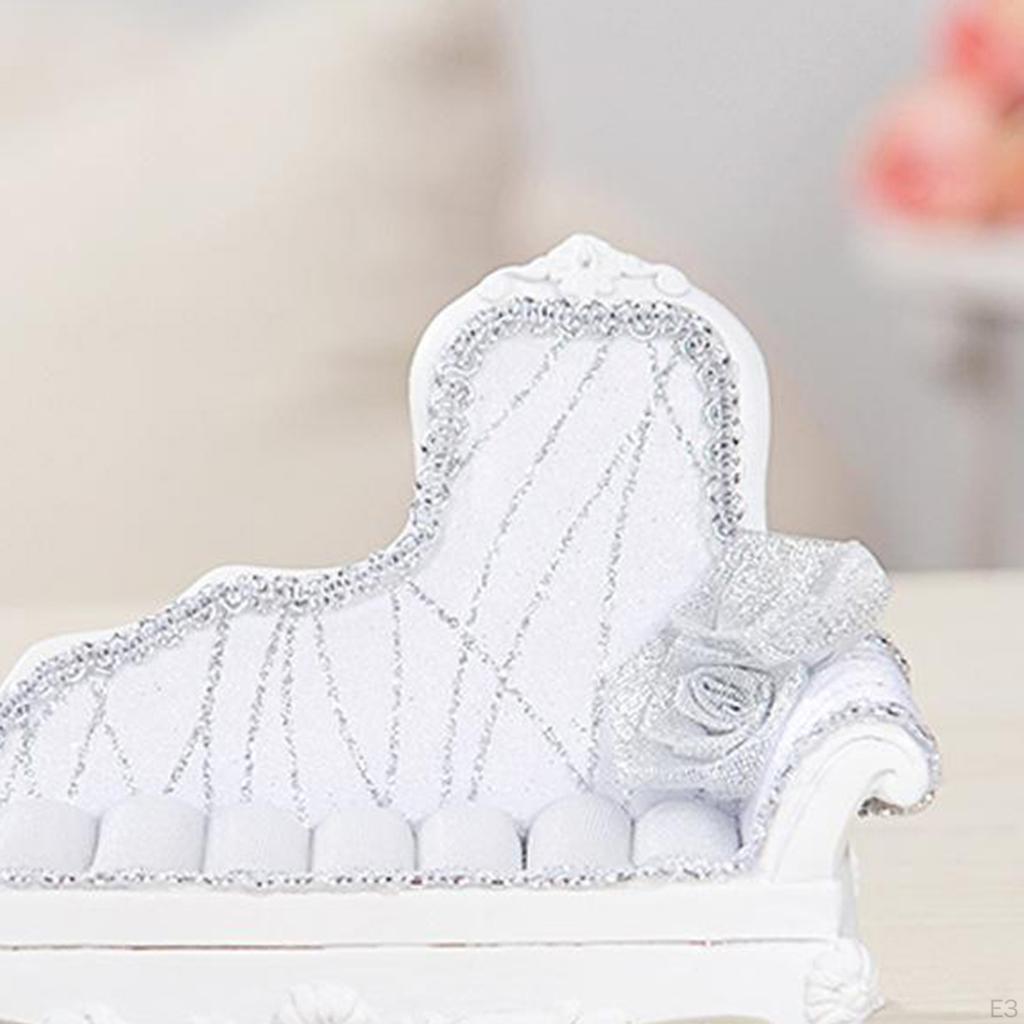 Resin High Shoes for Earring Studs Jewelry Display Stand Showcase, Can Accommodate