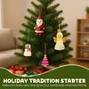 Diy Button Christmas Decoration Set Homemade Sewing Ornaments Christmas Crafts Ornament Kit For Xmas Hanging Decorations