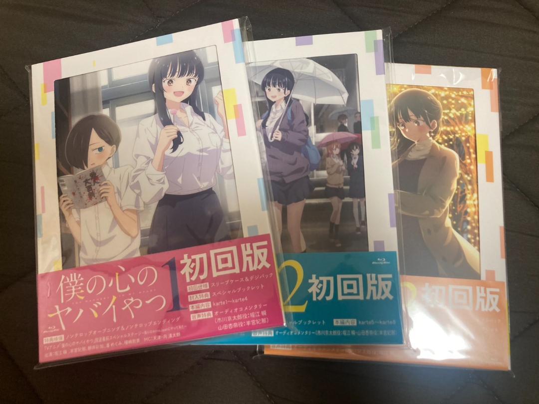 

[USED] My Dangerous Wife Season 1 Blu-ray Complete Set Volumes 1-3 with Animate Bonus