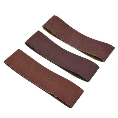 76x533mm Sanding Belt 40/80/120 Grit Alumina Sandpaper Abrasive Grinding