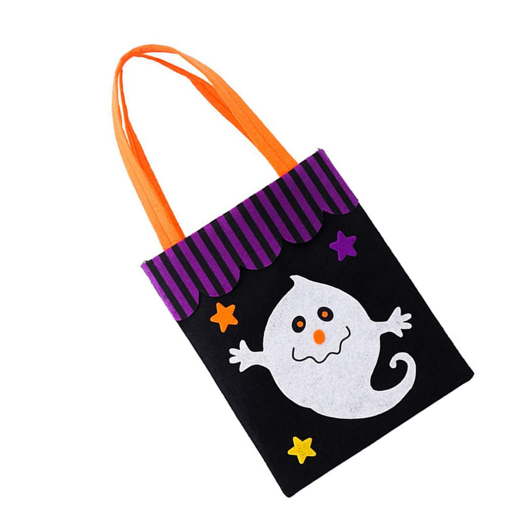 Halloween Candy Bag 9.8in High 8.1in Wide Nonwovens 22lb Load Bearing Halloween Party Bag for