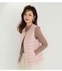 Women's Plus Size Collarless Down Vest - Short, Warm Shoulder Cape Jacket for Middle-aged and Young