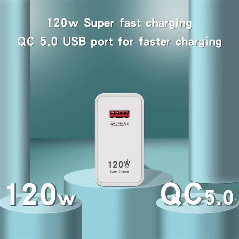 120W Быстрое зарядное устройство для Xiaomi 12/12pro Быстрая зарядка ...