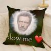 Funny House Rat Meme Pillow Case Natural Linen DoubleSided Printing Sofa Home Decor Cushion Cover