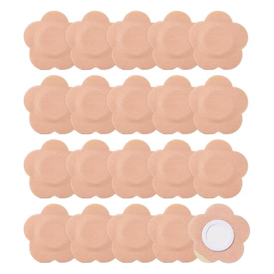 10/15/20/30Pcs Self-Adhesive Castor Oil Pads Disposable Easy Apply Oil Patch Anti-Leakage Design Breathable Belly Button Skin Adhesive