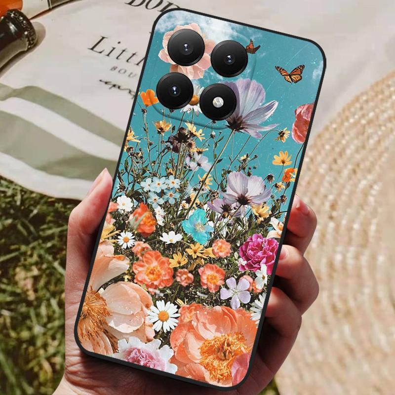 For Xiaomi 15T Case Xiaomi15T Cover Funda Luxury TPU Shockproof Cartoon Silicone Phone Cover For Xiaomi 15T Coque 25069PTEBG