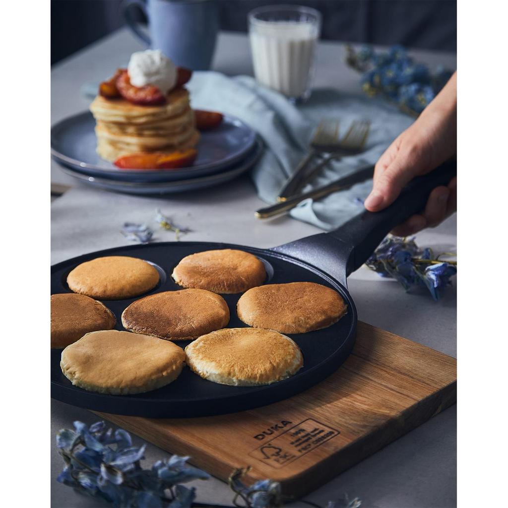 Frying Pan for 7 Pancakes, Induction, Non-Stick Krispa DUKA