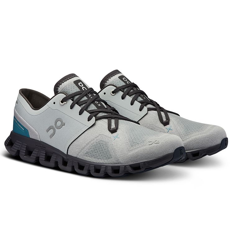 Cloud X 3 Glacier Iron Men Sneakers Grey 60.98102