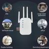 1Pc Wifi Router Long Range Signal Booster Router 300Mbps Wireless Repeater 2.4G Wifi Signal Extender Amplifier