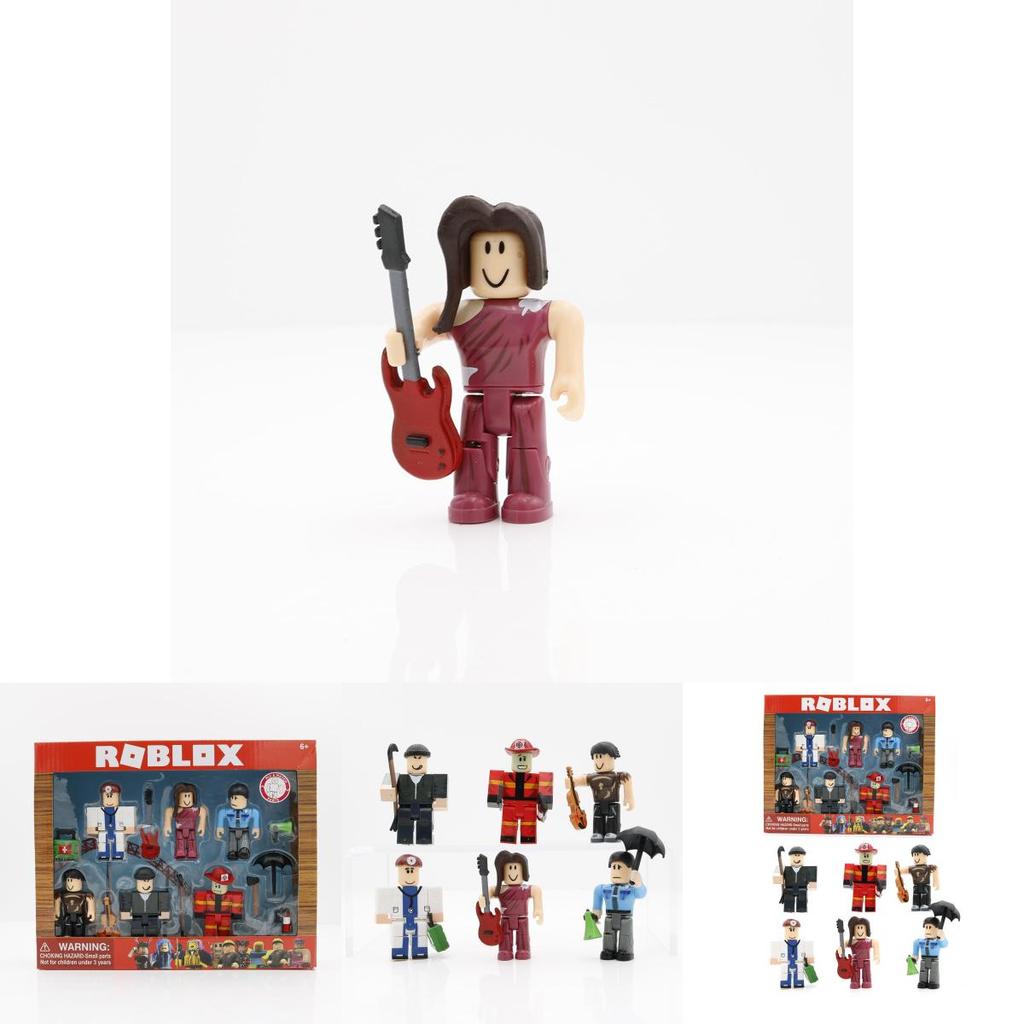 New Roblox Game Figma Professional Citizen Mermaid Playset Action Figure Toy Complete With Accessories
