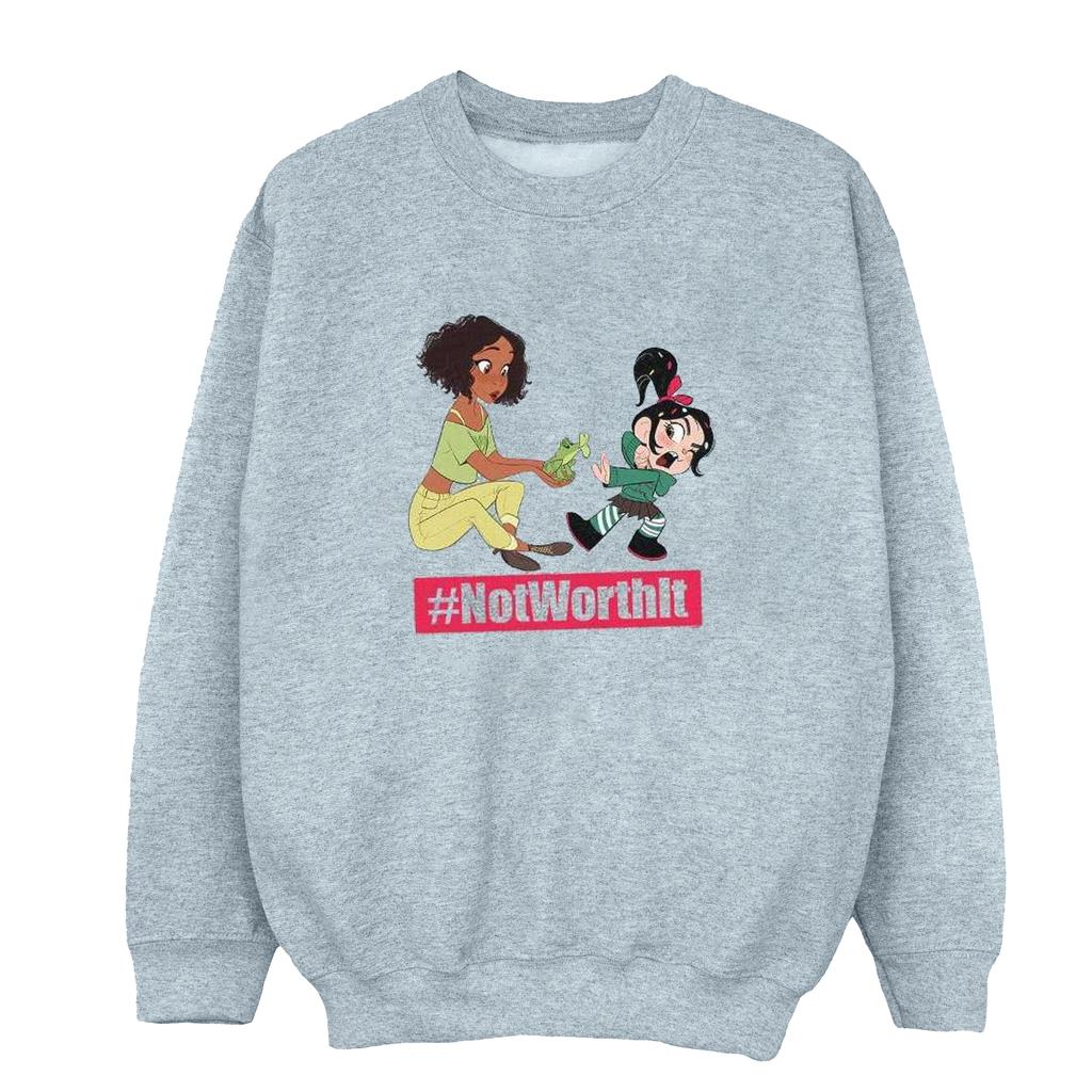 Disney Mädchen Wreck It Ralph Tiana Und Vanellope Sweatshirt