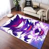 Pokemon Full Character horror gengar Pattern Carpets Bedroom Play Mat Rug Bedroom Carpet Livingroom Crawl Mat Christmas Gift Rug