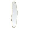 Espejo de Pared Dorado 60x25 cm