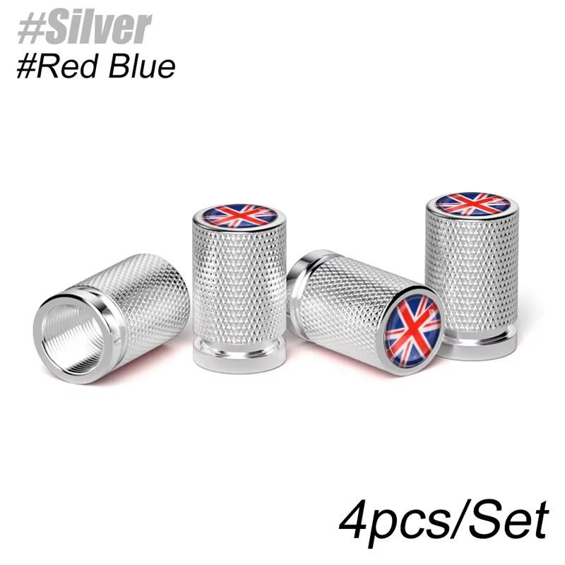 4Pcs New Metal Car Wheel Tire Stem Air Valve Caps Covers For MINI COOPER S JCW F56 F55 F60 R55 R56 R60 Exterior Auto Accessories