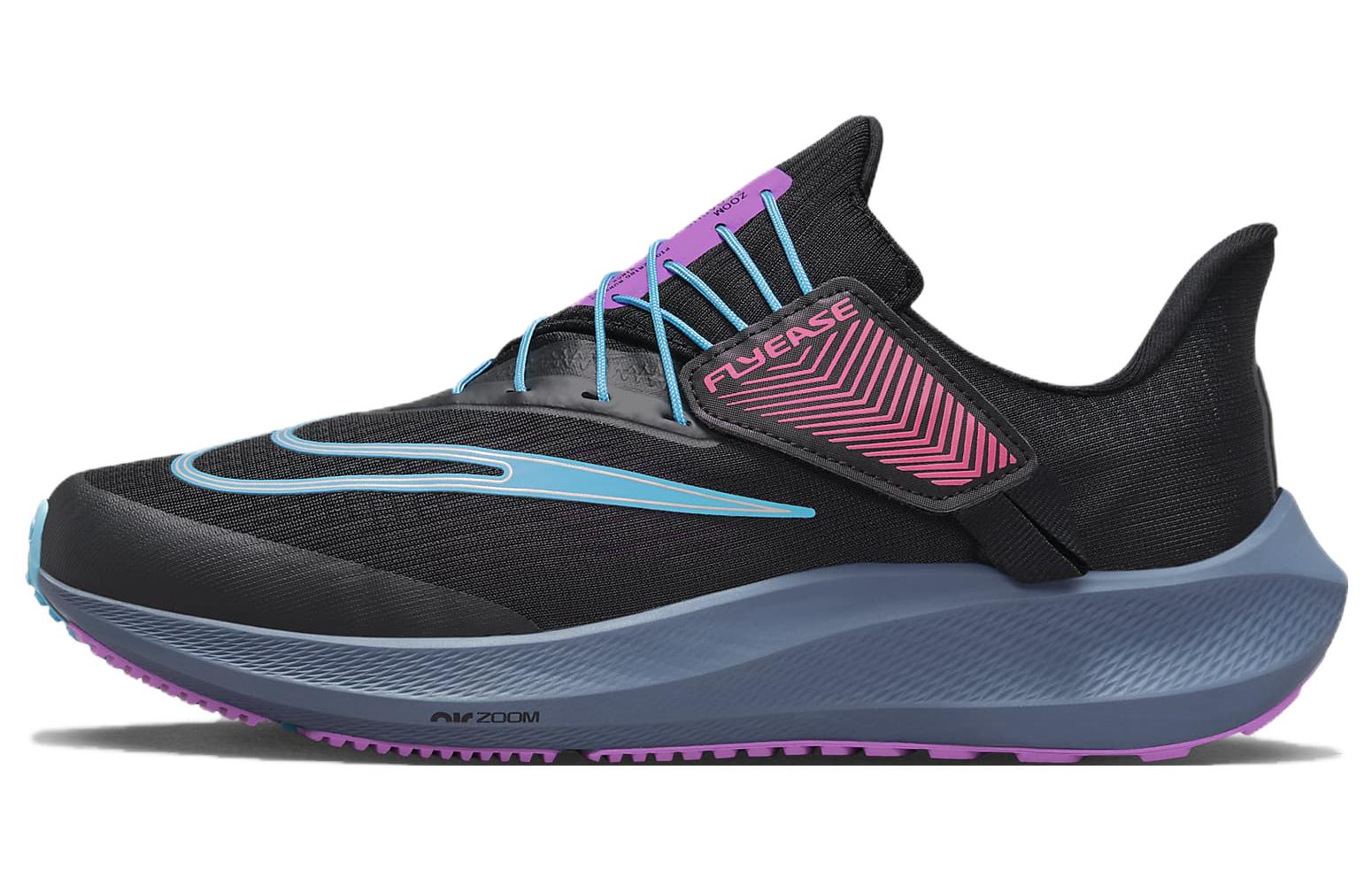 Nike Air Zoom Pegasus 39 FlyEase Se Black Baltic Blue Women s FJ2976-001 37.5