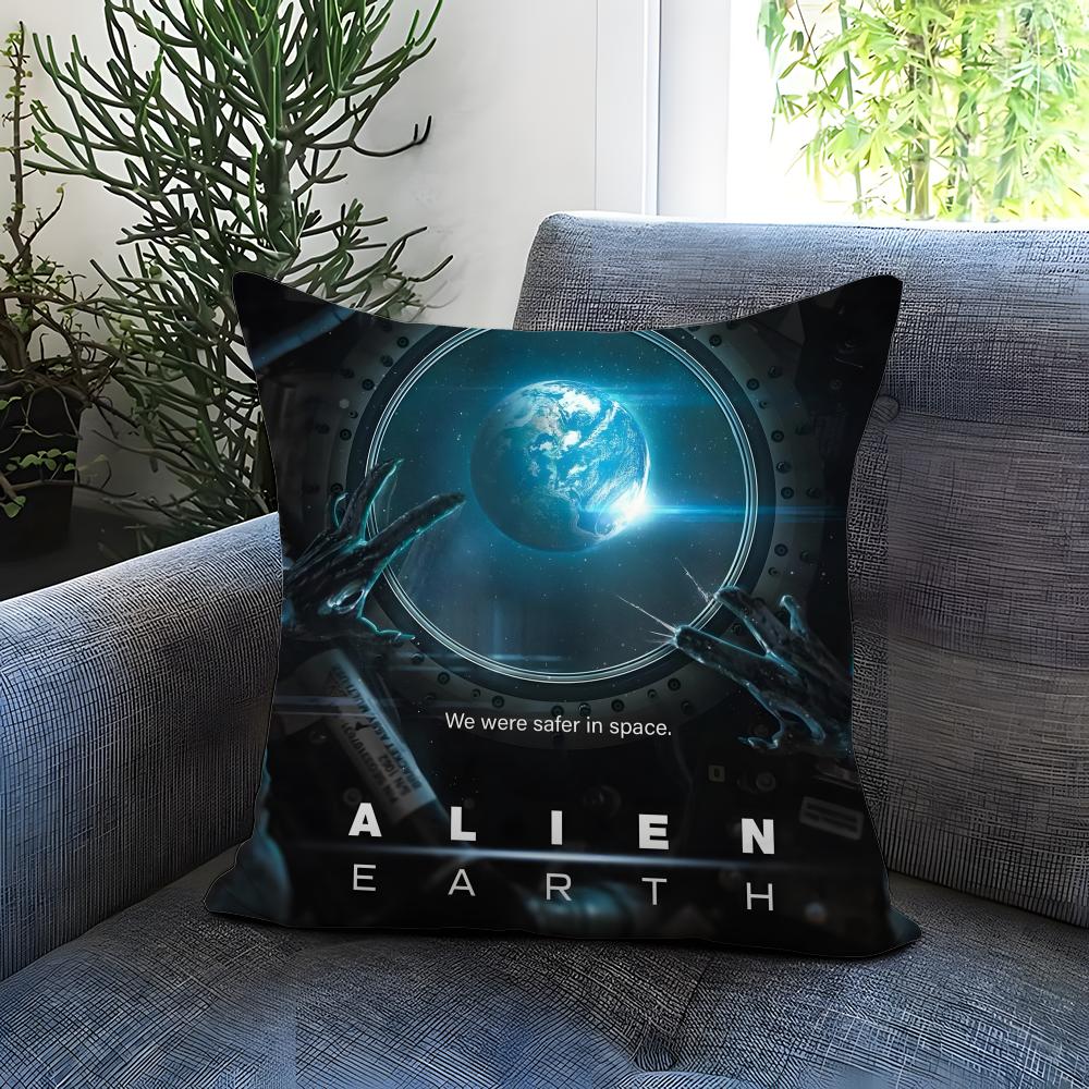 Popular Aalien Earthed Cushion Cover Comfortable Reversible Pillow Cover Ideal for Car Sofa Bedroom  Beyond
