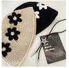 Handmade Knitted Hat Bucket Hat Women's Wool Hat Cold Hat Autumn and Winter Niche Fisherman Pile Hat