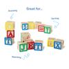 Melissa & Doug ABC 123 Wooden Blocks 1900