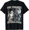 If They Talk Behind The Scenes About Farting Womens Tshirts Its Humorous Alpha Wolf 2025 Summer Mens Cotton Short Sleeved