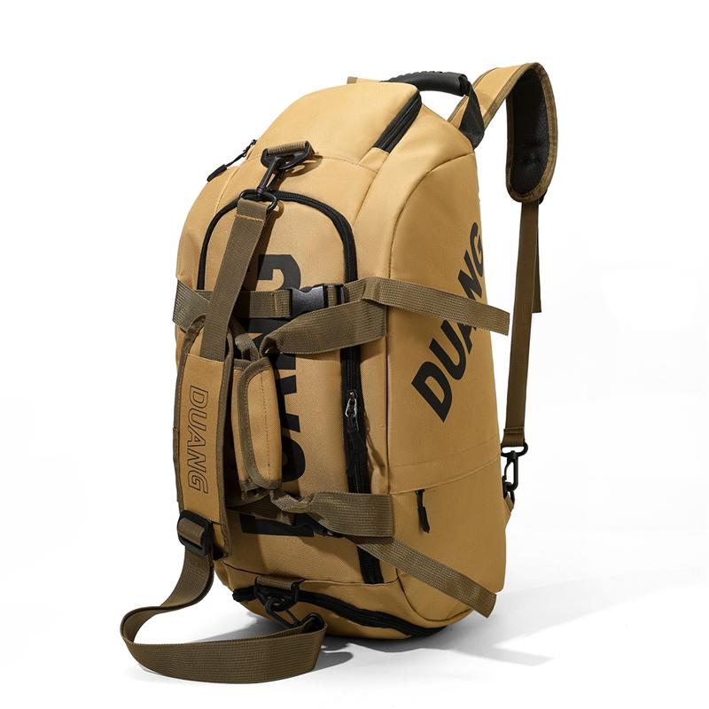 Unisex Nylon Backpack Large Capacity Travel Daypack Outdoor Sports Gym Bag