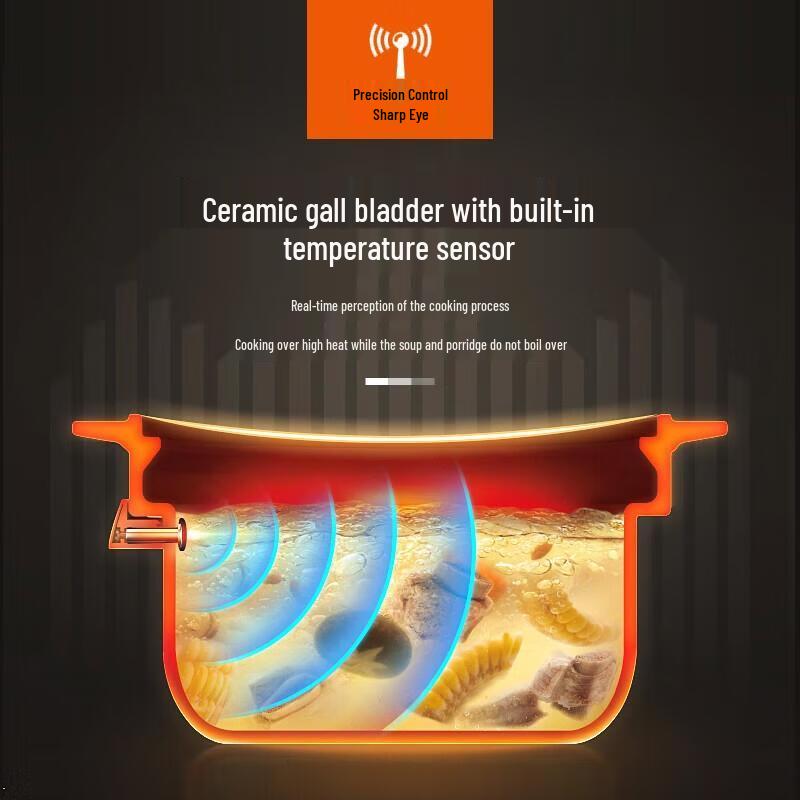 SUPOR 3L Programmable Ceramic Electric Stew Pot