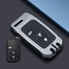 Metal Snap Button Key Case for Toyota: Camry, Crown, Reiz, Prado, Land Cruiser.