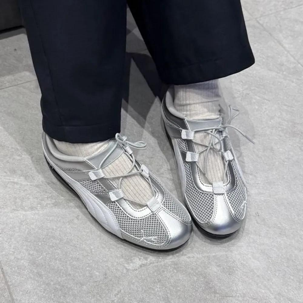 Puma Speedcat Go Metallic Women s Sneakers - PUMA Silver-PUMA White-PUMA Black 225