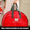 wreath storage bags Waterproof Christmas Wreath Storage Bag Christmas Tree Decoration  Large Capacity Round Handbag Storage