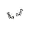 New Edition Simple Puppy Footprint Retro Distressed Color 925 Sterling Silver Jewelry Cute Fashion Stud Earrings 3958
