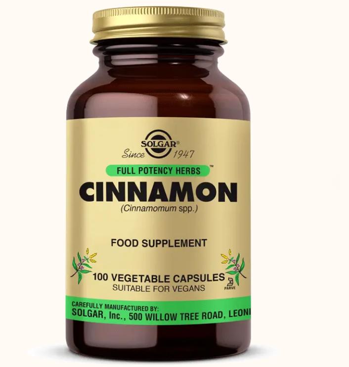

Solgar Cinnamon 100 Capsules Food Supplement