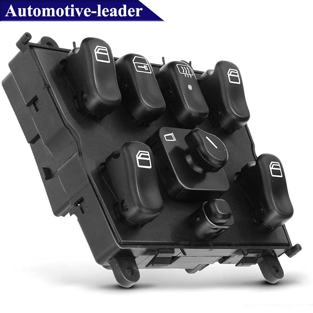Power Window Switch Master Control Switch Replacement for 1998-2003 Mercedes Benz ML320 1999-2001 ML430 2002-2003 ML500 2000-2003 ML55 AMG 1638206610