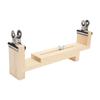 Bracelet Weaving Rack Solid Wood Adjustable Length Wide Application Sturdy Durable Portable Wooden
