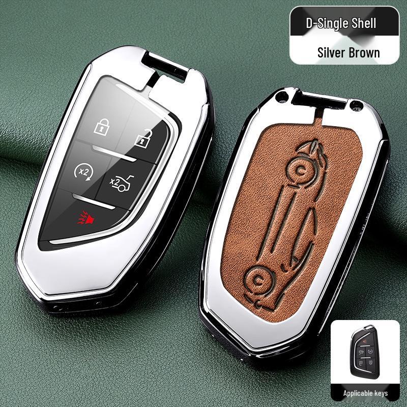 Cadillac XT5, CT5, XT4, XT6, CT6, XTS, ATSL, CT4 Premium Metal Key Cover