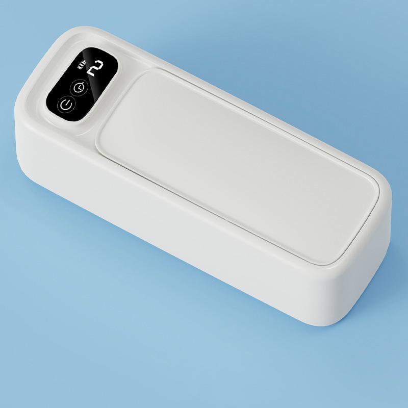 Brillenreiniger 1 STÜCK Ultraschall Display Zuhause Tragbar Automatisch Zahnspange Schmuck Pupillenreiniger